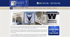 Desktop Screenshot of doubletsigns.com